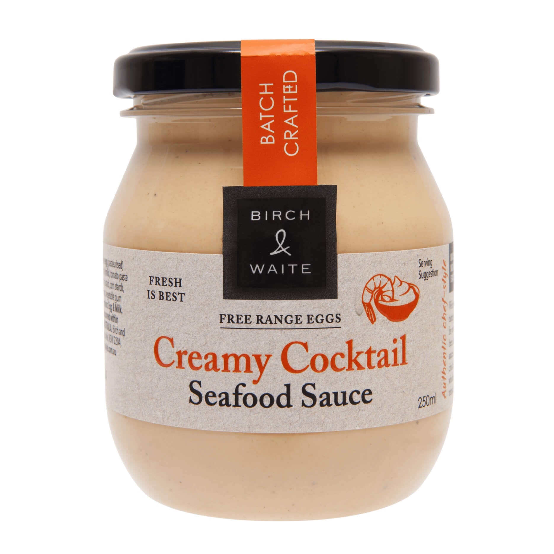 Birch & Waite Creamy Cocktail Seafood Sauce 250ml