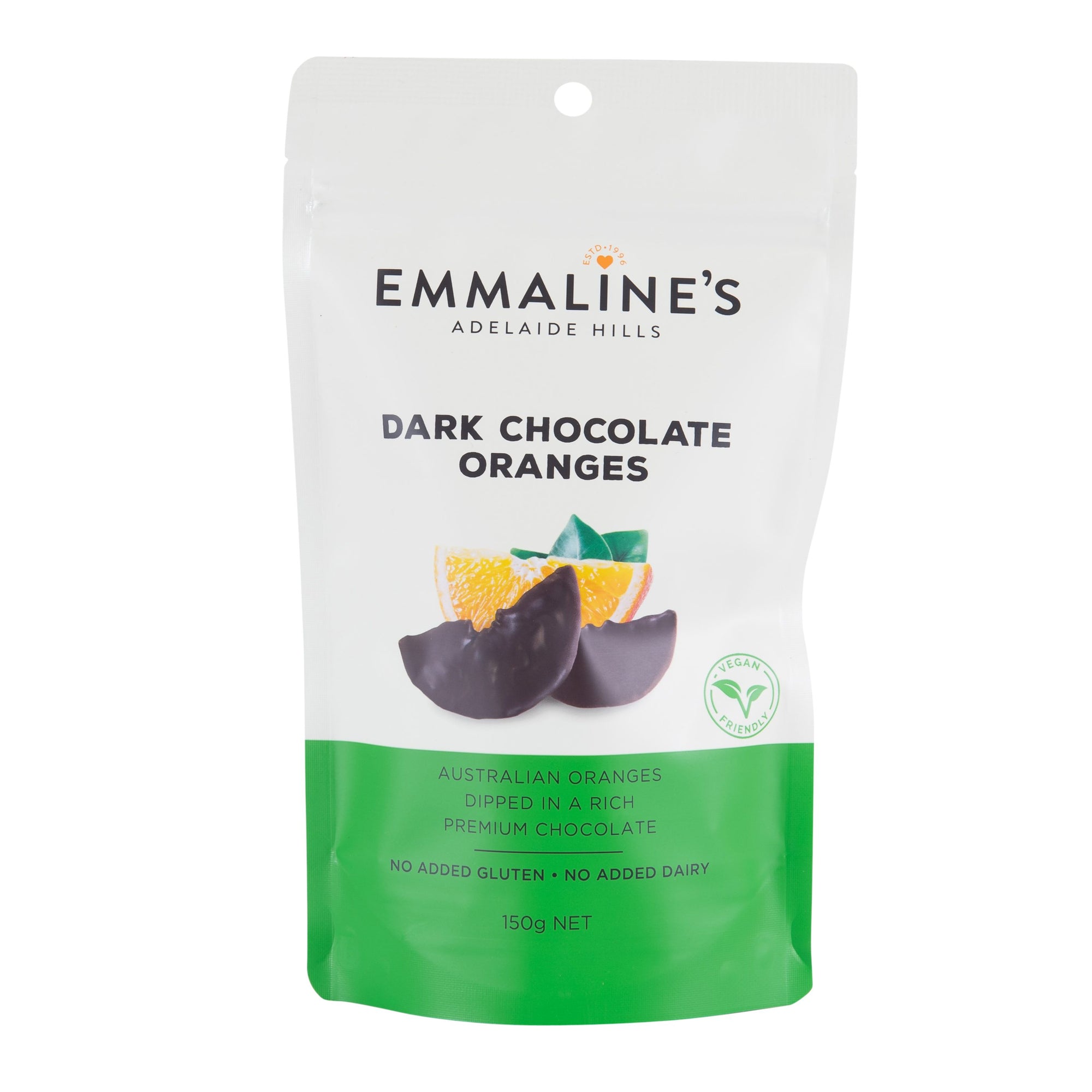 Emmaline's Dark Chocolate Oranges 150g