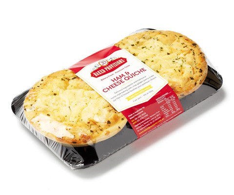 Baked Provisions Ham & Cheese Quiche (2pk)