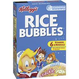 Kellogg's Rice Bubbles 250g