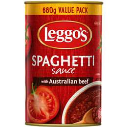 Leggo's Spaghetti Sauce with Australian Beef 680g