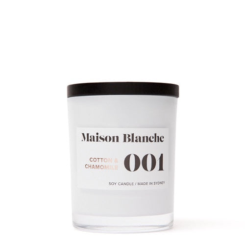 001 Cotton & Cham.  Med. Candle