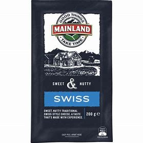 Mainland Swiss Cheese 200g