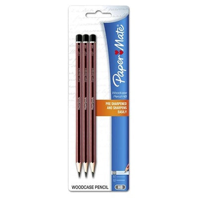 Papermate HB Pencils 3pk
