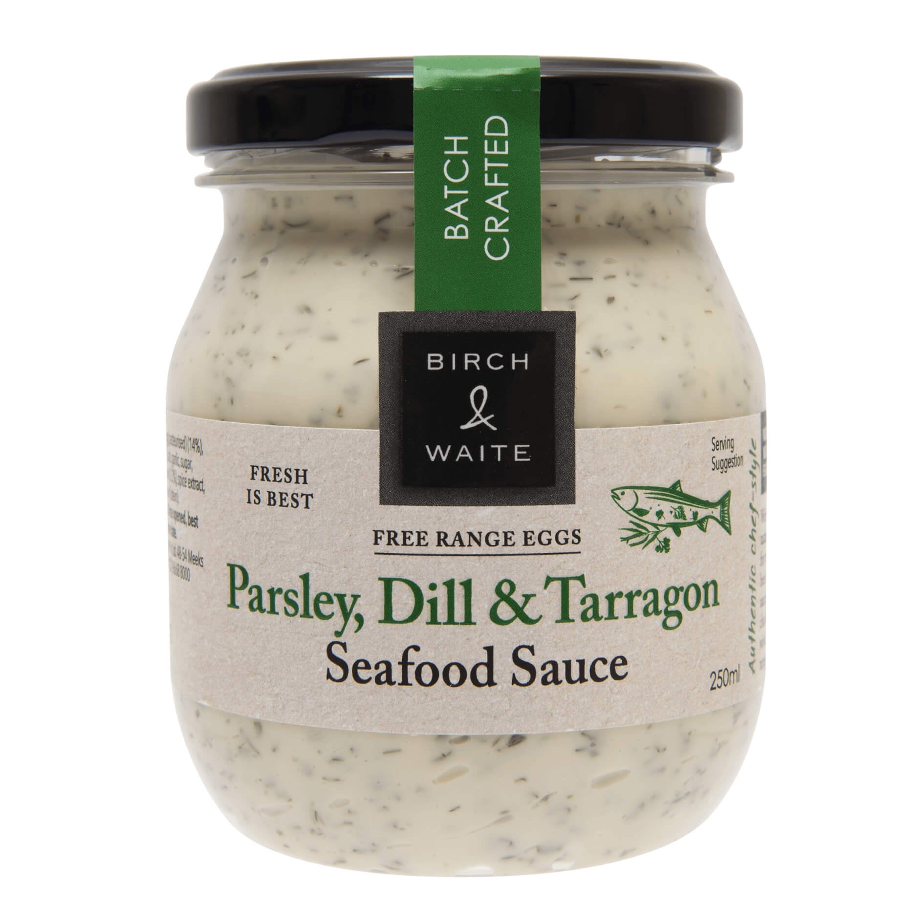 Birch & Waite Parsley, Dill & Tarragon Seafood Sauce 250ml