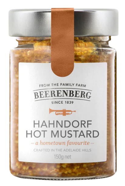 Beerenberg Mustard Hot Hahndorf 150g