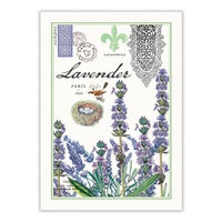 Tea Towel Lavender Rosemary