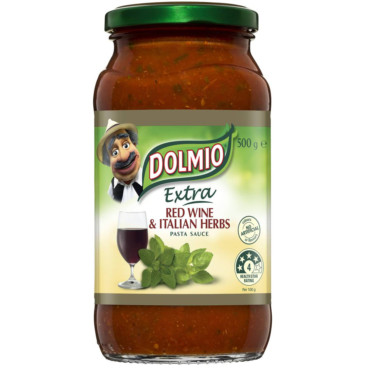 Dolmio Extra Italian Herbs Pasta Sauce 500g