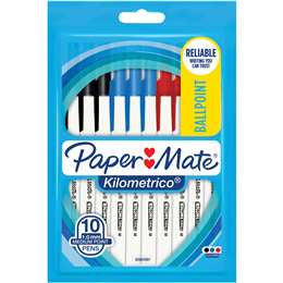 Kilometrico Paper Mate Pen Variety 10pk