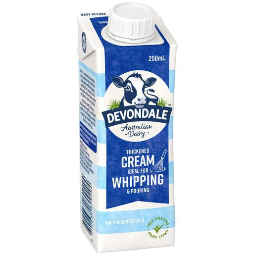 Devondale long Life Cream UHT 250ml
