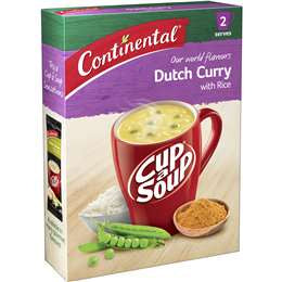 Continental Cup a Soup Dutch Curry with Rice 55g