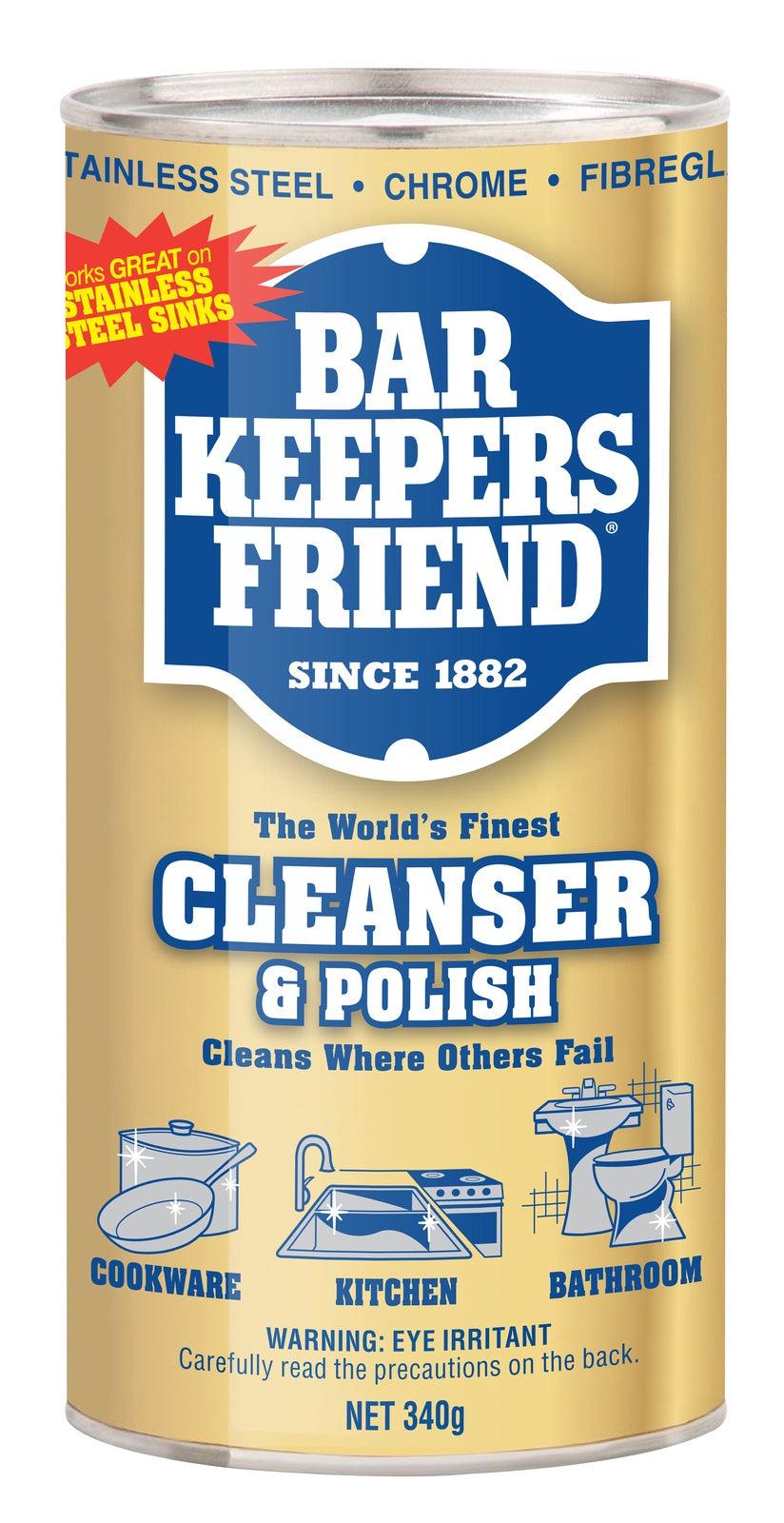 Bar Keepers Friend Cleaner & Polish 340g