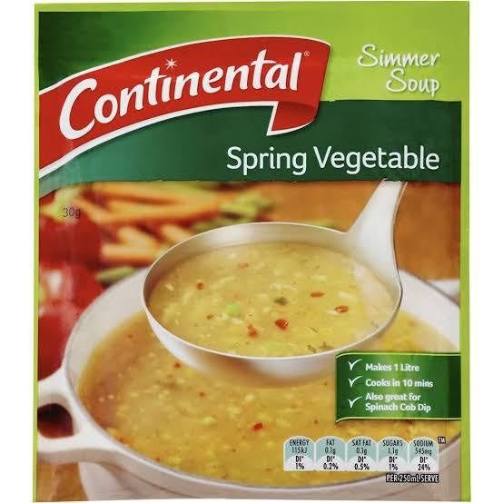 Continental Spring Vegetable Soup Mix 30g