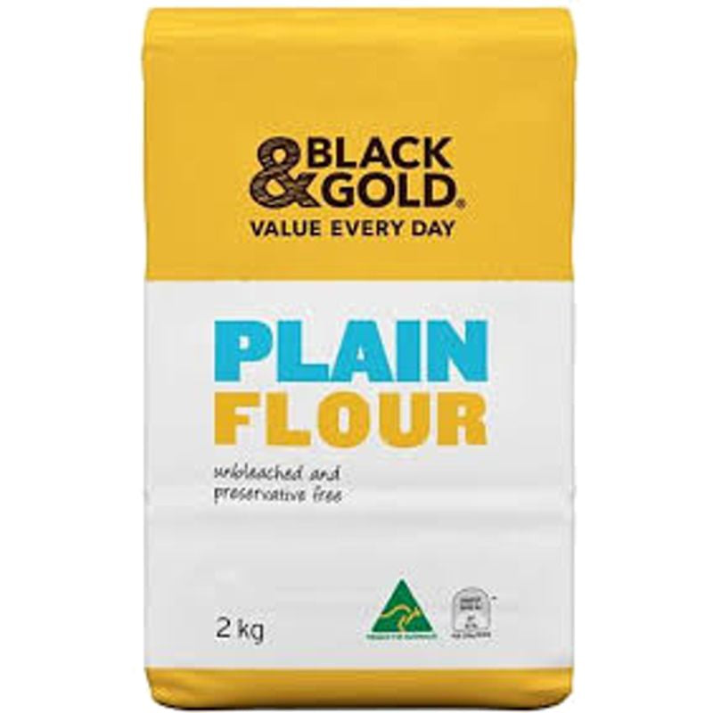 Black & Gold Flour Plain 2kg