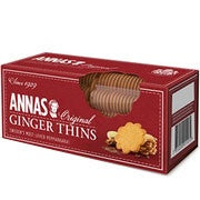Annas Thins Biscuits Ginger 150g