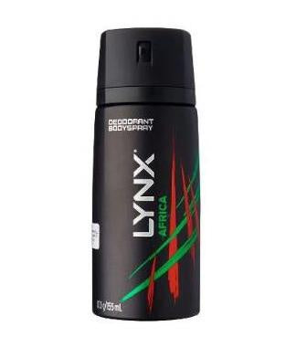 Lynx Body Spray Africa 106g