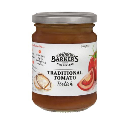 Barker's Traditional Tomato Relish 240g