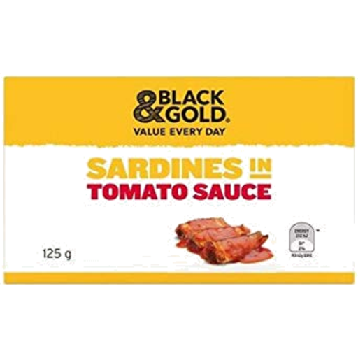 Black & Gold Sardines In Tomato Sauce