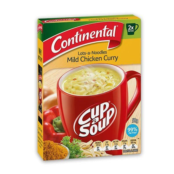 Continental Cup a Soup Mild Chicken Curry 2 Serves 58g