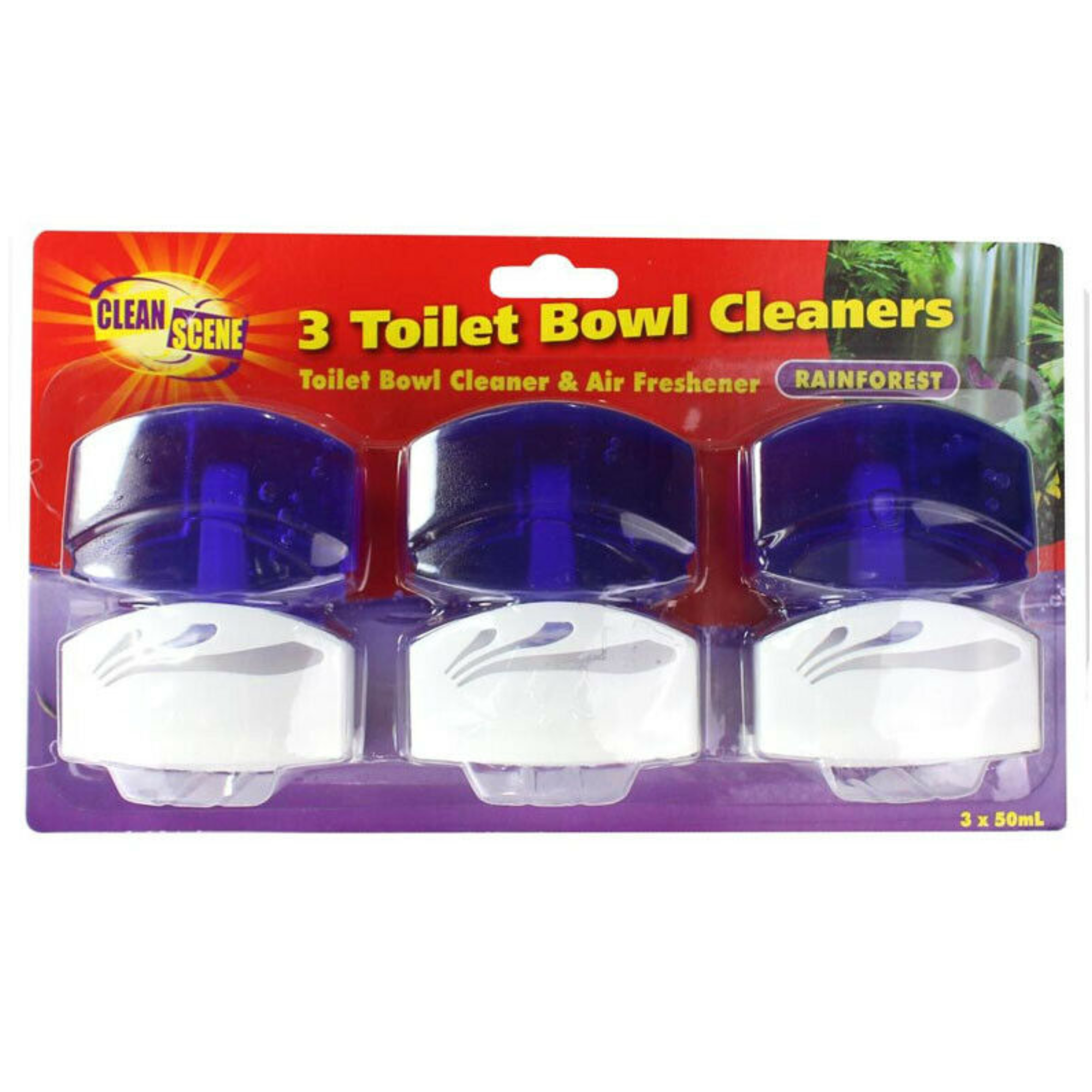 Clean Scene Toilet Bowl Cleaner 50mL 3pk