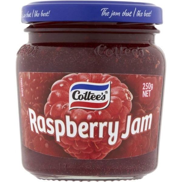 Cottees Raspberry Jam 250g