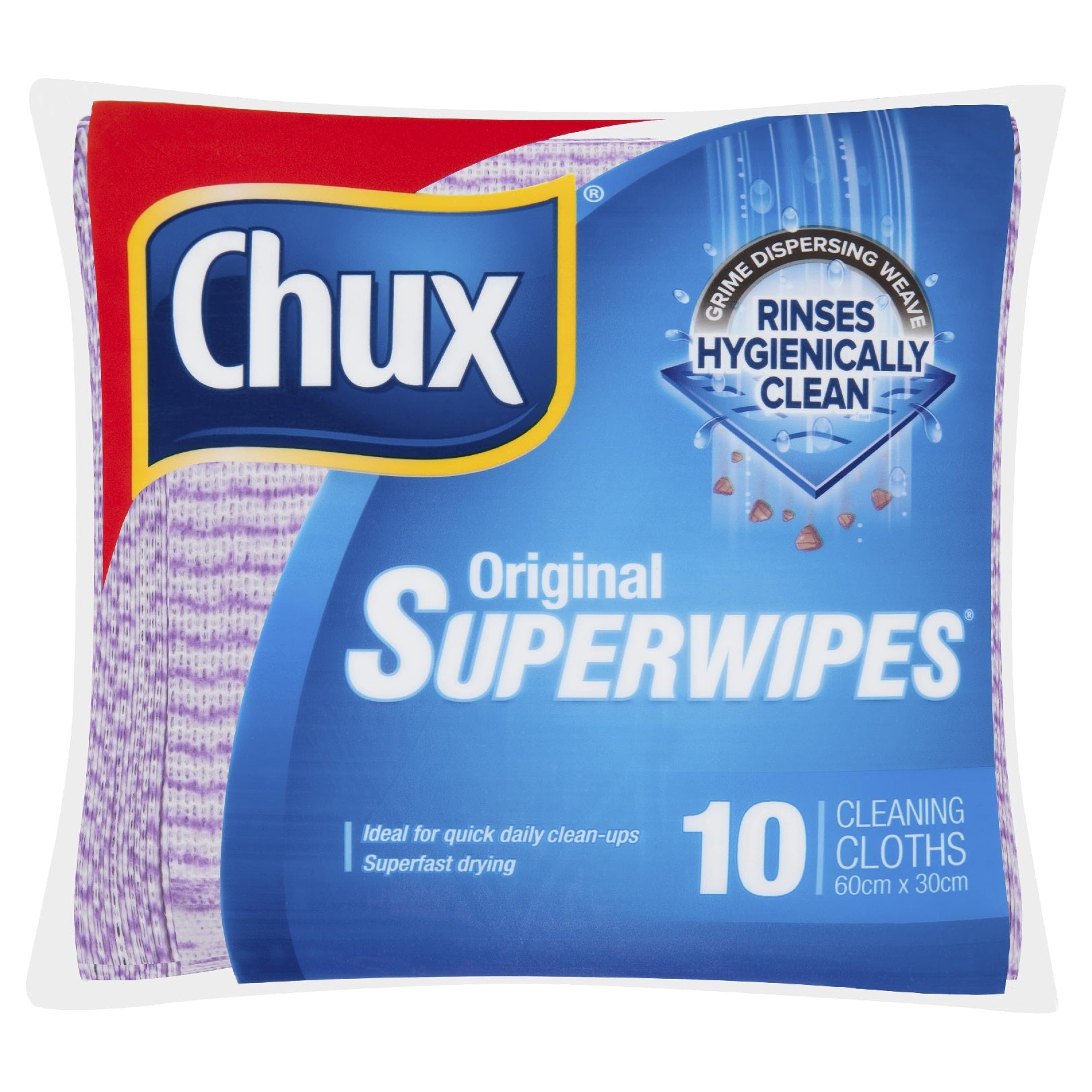 Chux Super Wipes Regular 10pk
