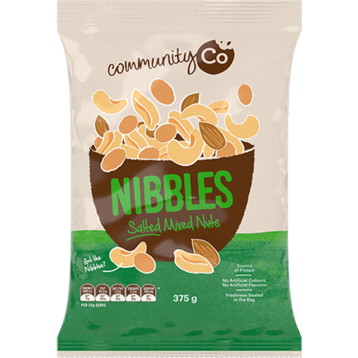 Community Co Mixed Nuts Salted 375g