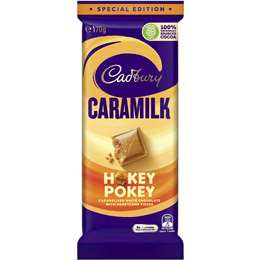 Cadbury Caramilk Hokey Pokey Choc 170g