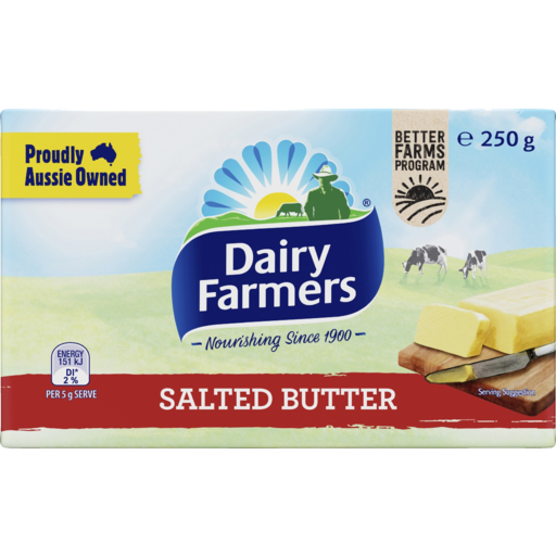 Dairy Farmers Salted Butter 250g