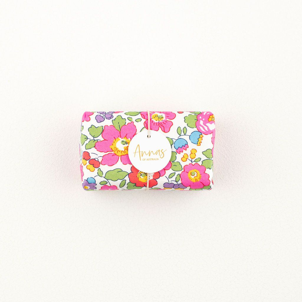Anna's Liberty Fabric Wrapped Soap