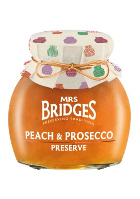 Mrs Bridges Peach & Prosecco 340g