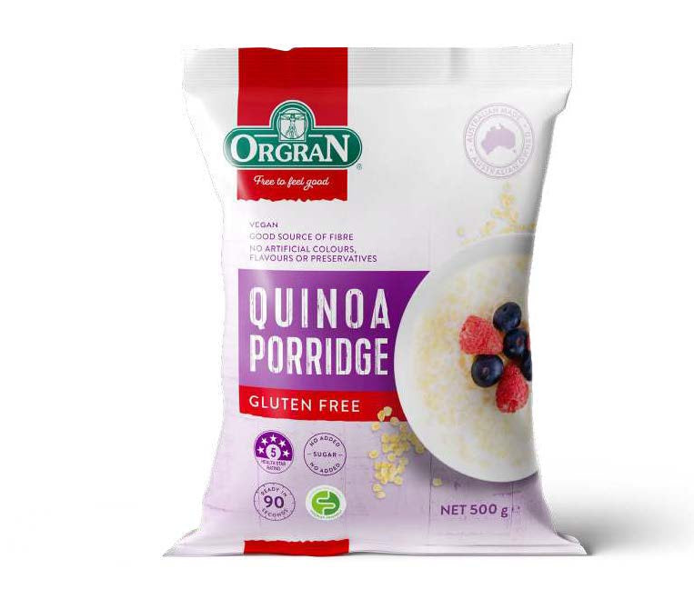 Orgran GF Quinoa Porridge 500g