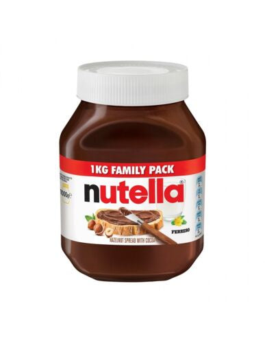 Nutella Spread 1kg Family Pack