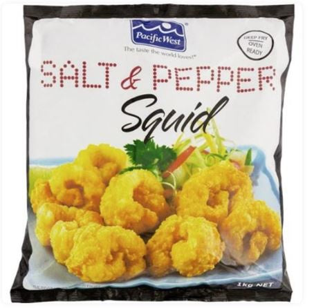 Pacific West Squid Salt & Pepper 1kg