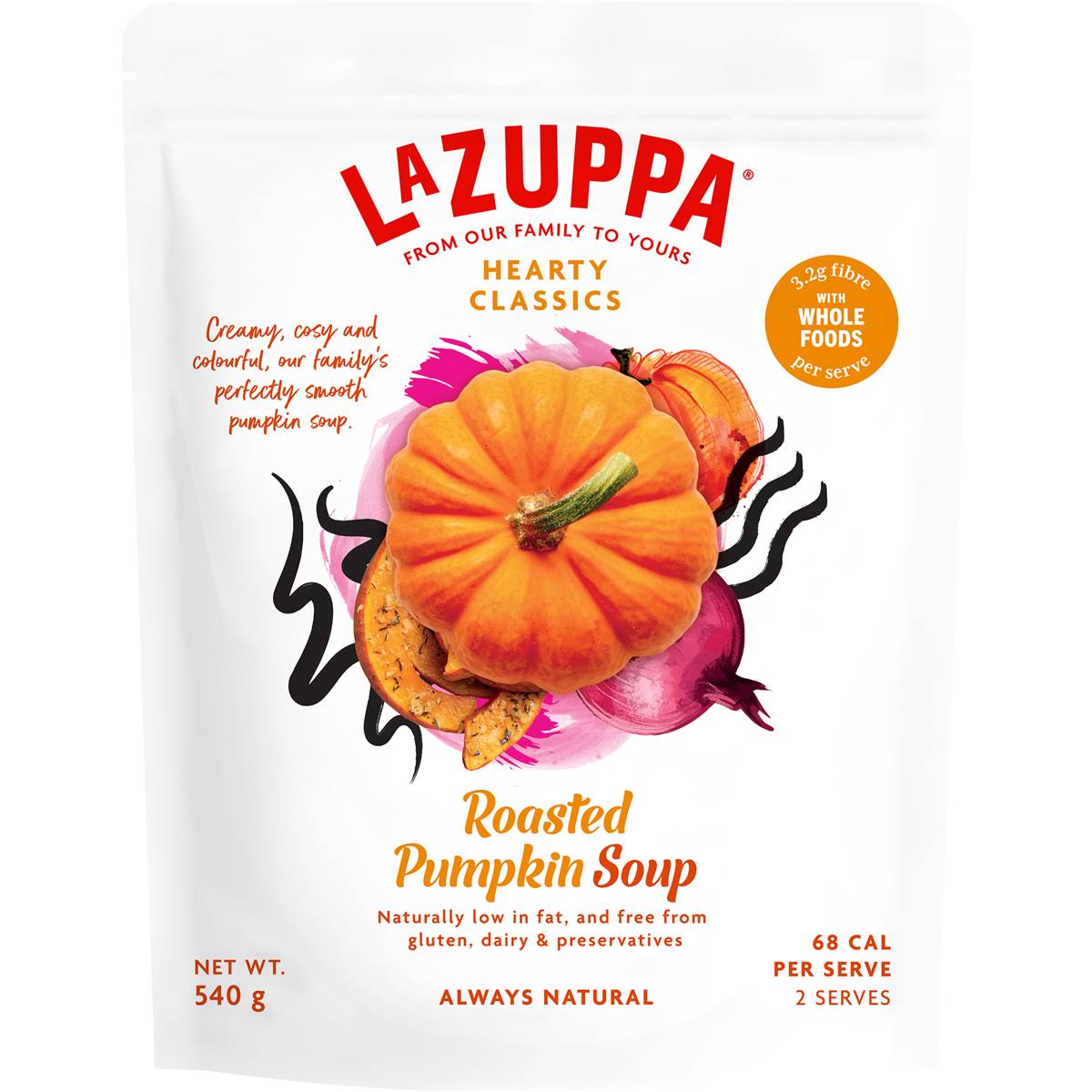 La Zuppa Roasted Pumpkin Soup Pouch 540g