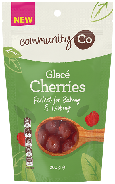 Community Co Glace Cherries 200g