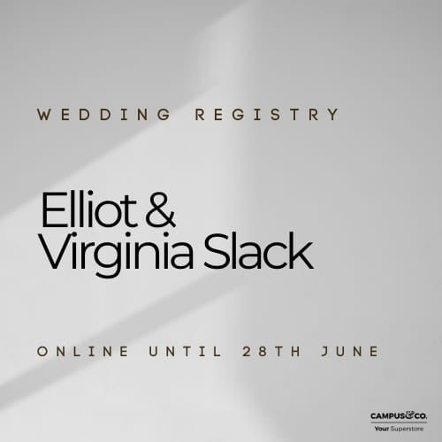 Wedding Registry - Elliot & Virginia Slack