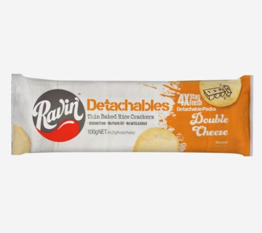 Ravin Detachables Double Cheese Salt 100g