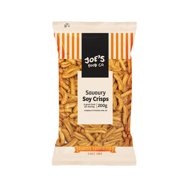 Joes Snacks Soya Crisps 200g