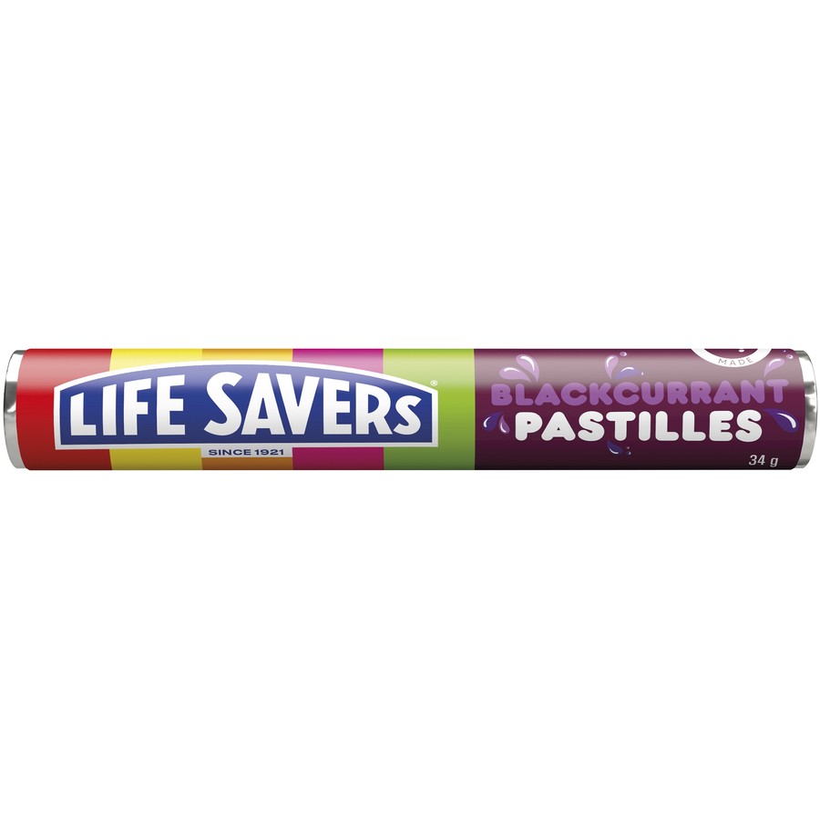 Lifesavers Blackcurrent Pastilles 34g