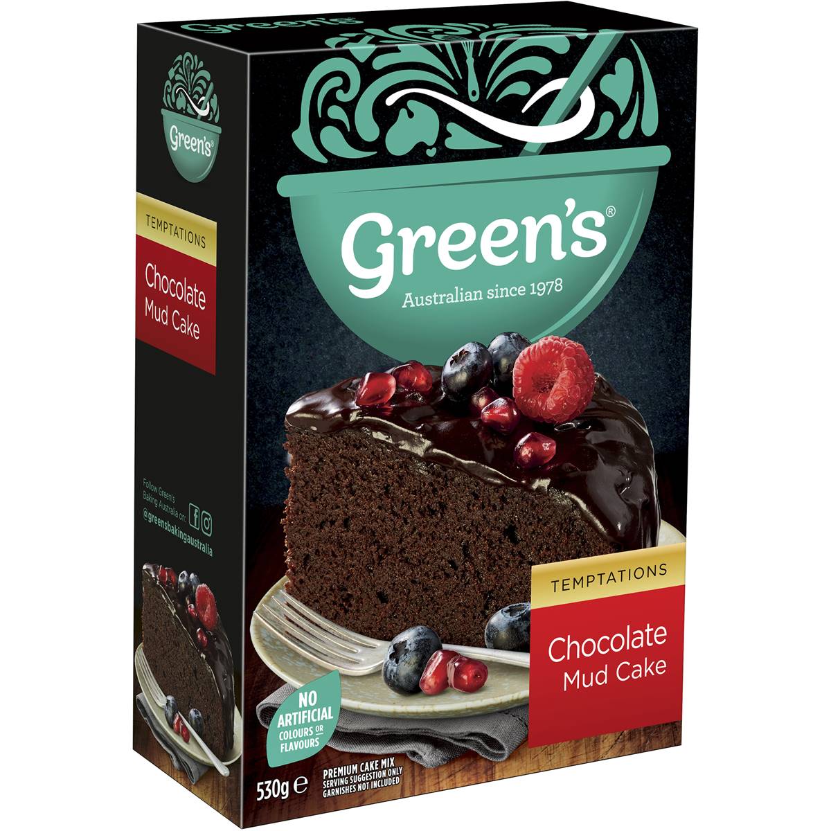 Green's Chocolate Mud Cake Mix 530g