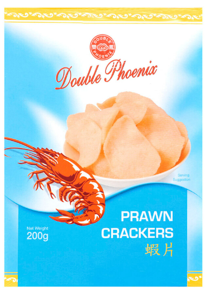 Double Phoenix Red Prawn Cracker 200g