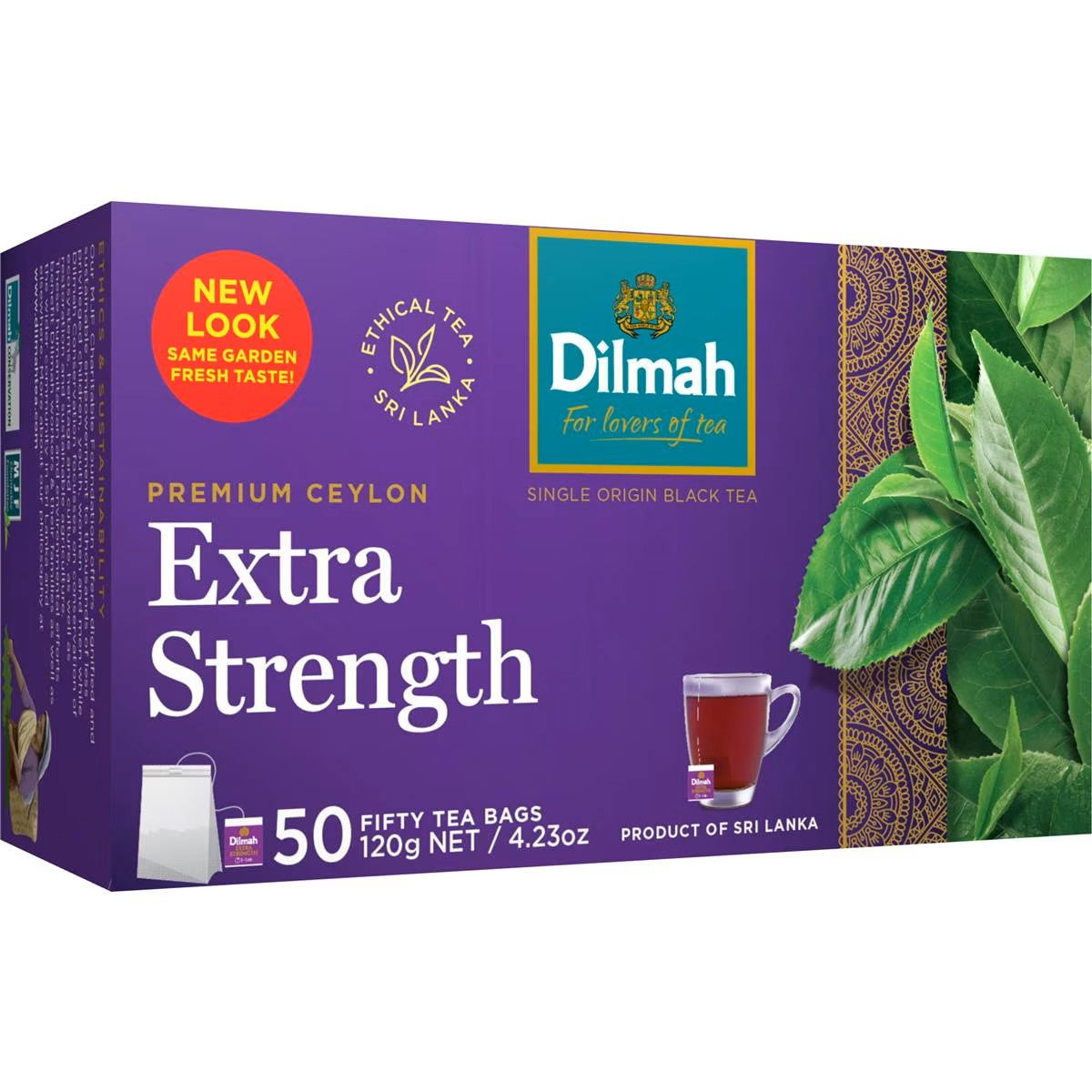 Dilmah Tea Bags Extra Strength 50pk