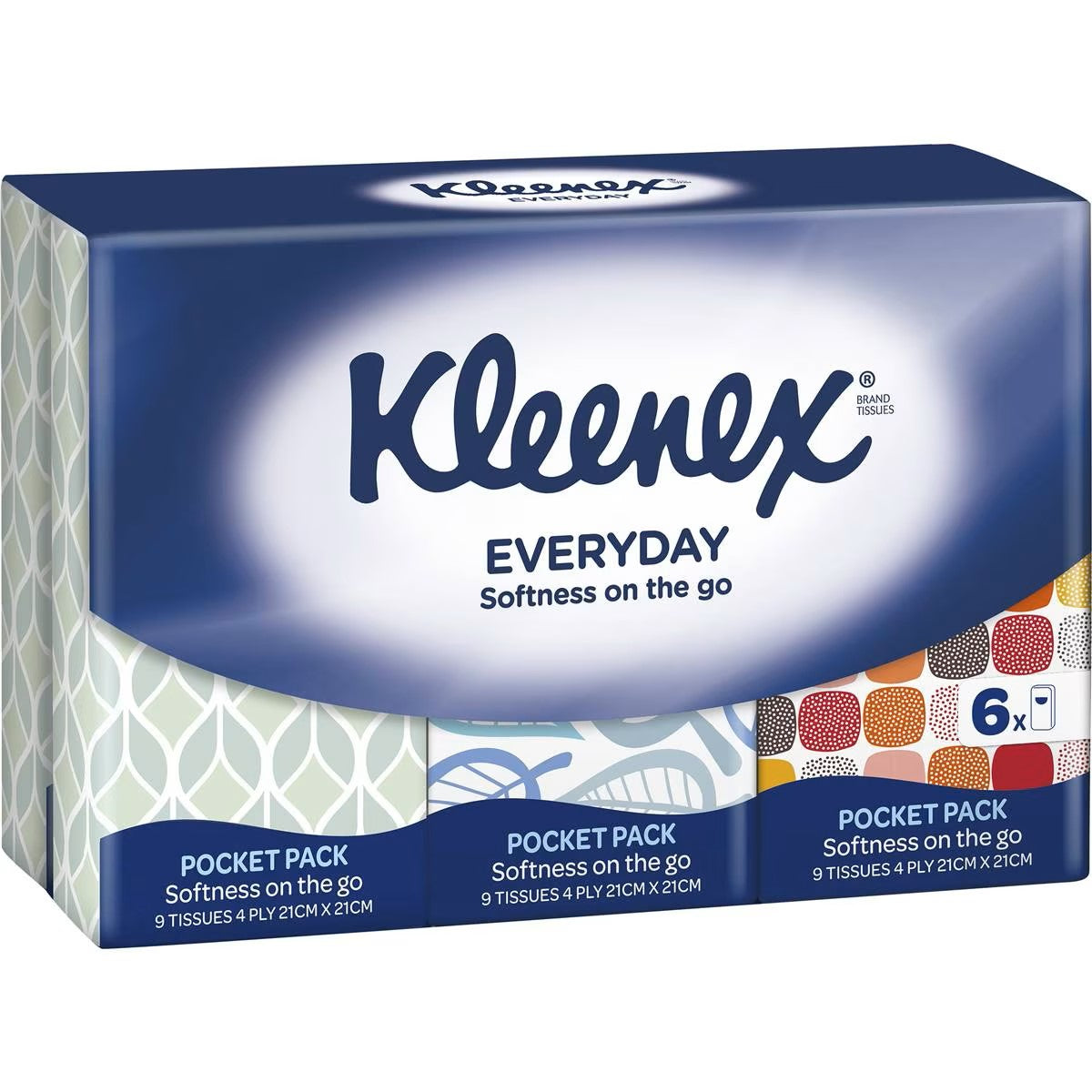 Kleenex Tissue Pocket 6pk