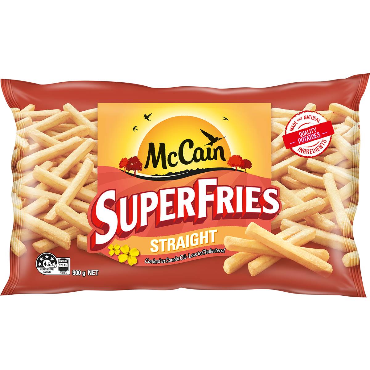 McCain Superfries Straight Cut GF 900g