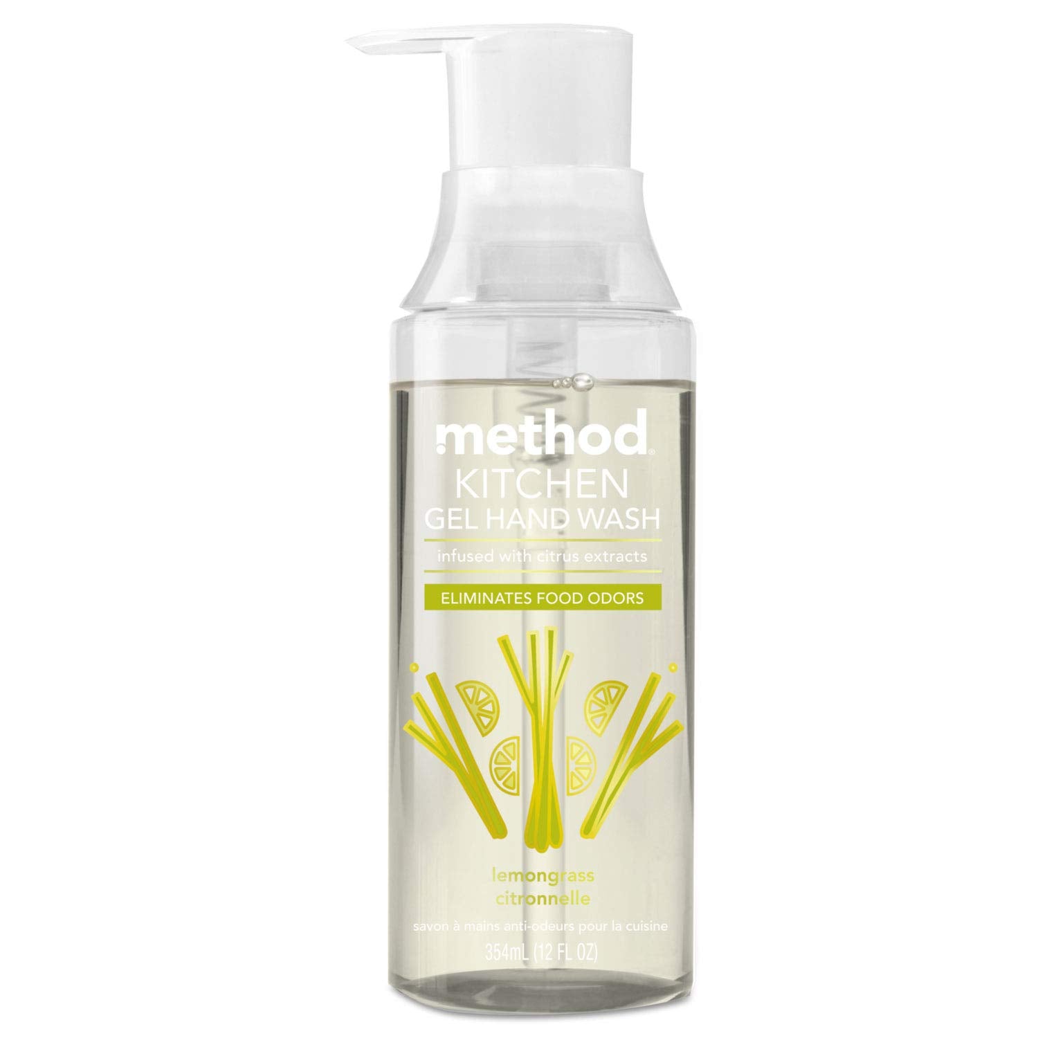 Method Kitchen Gel Hand Wash Lemongrass 354mL