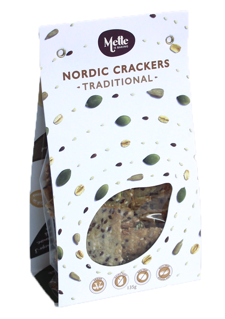 Mette Traditional Nordic Crackers 135g