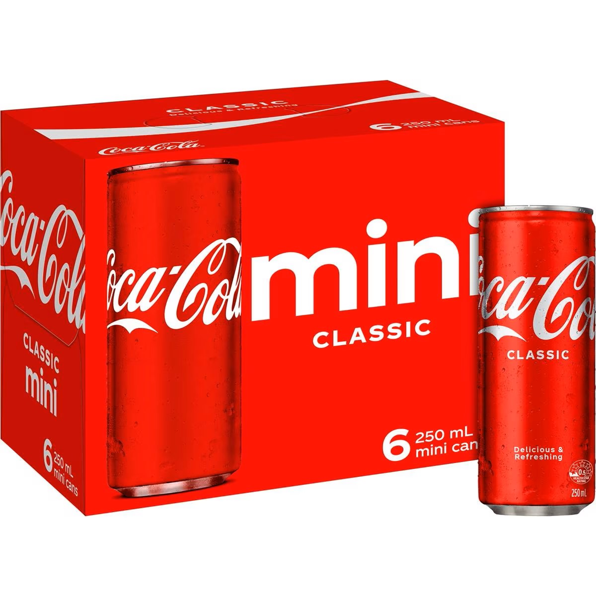 Coca Cola 250ml Can - 6