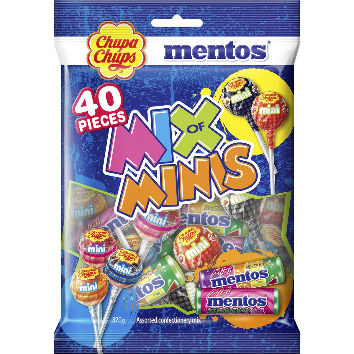 Chupa Chups Mini Mix Sharepack 320g