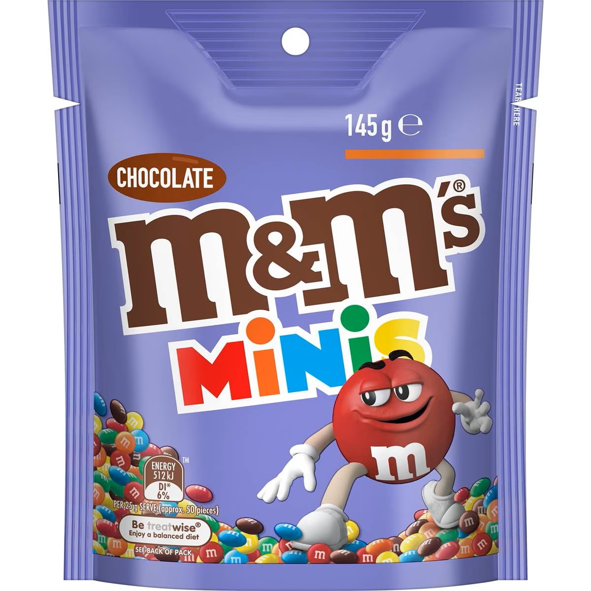 M&M's Minis Chocolate Bag 145g